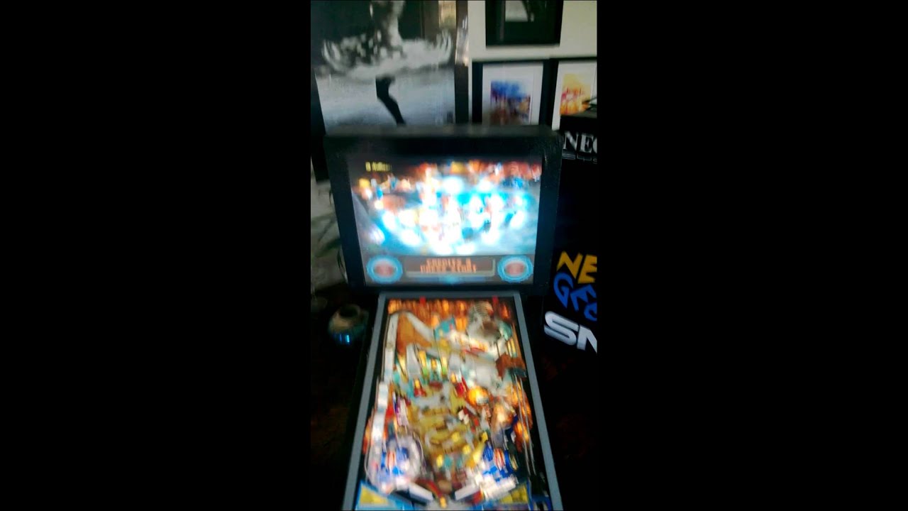 Mini Visual Pinball Cabinet