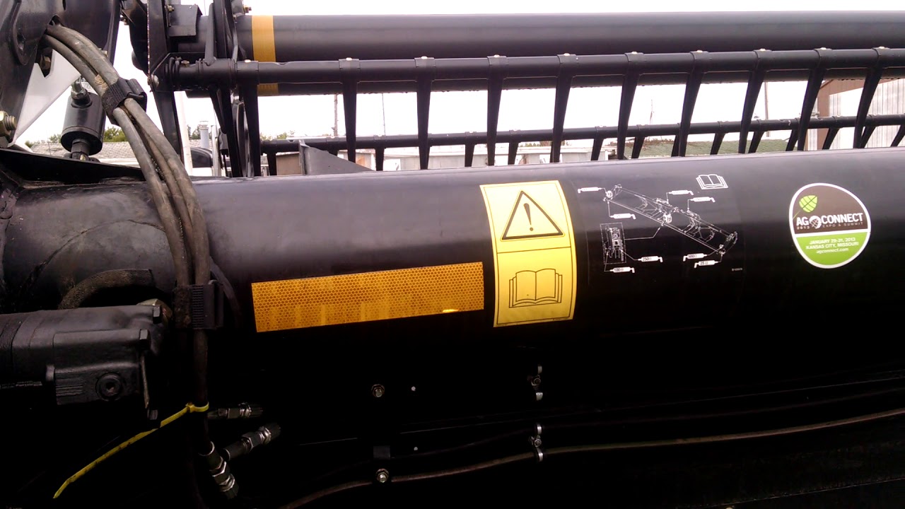Randy Loder Macdon FD70 steel lines