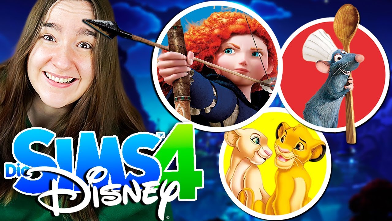 Ich *richte* Haus ein ABER jeder Raum ist anderer DISNEY CHARAKTER! 😍 Die Sims 4 Nesmeralda
