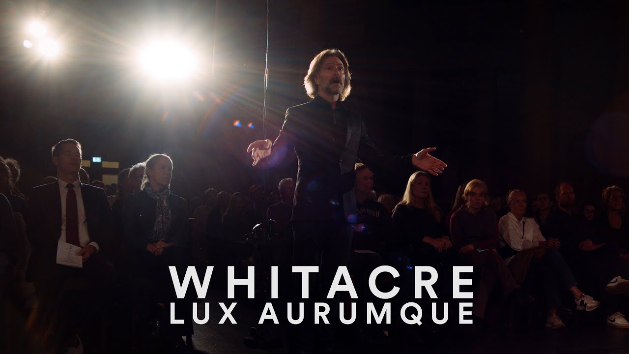 Eric Whitacre - Lux Aurumque with Storkyrkans Kammarkör