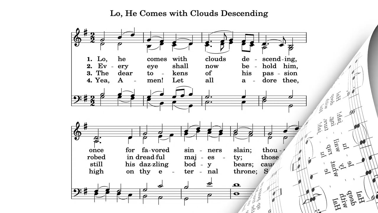 Lo! He Comes With Clouds Descending (Helmsley)