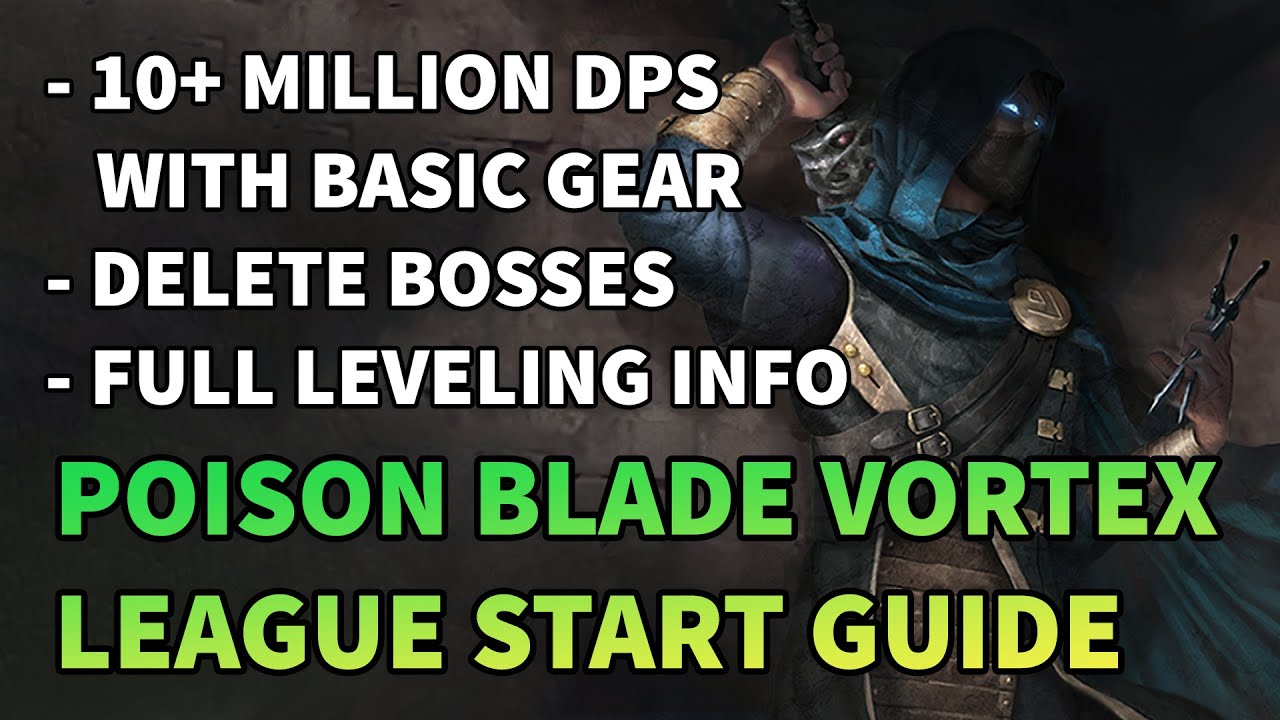 POISON BLADE VORTEX ASSASSIN - League Start Guide - Path of Exile 3.12 Heist