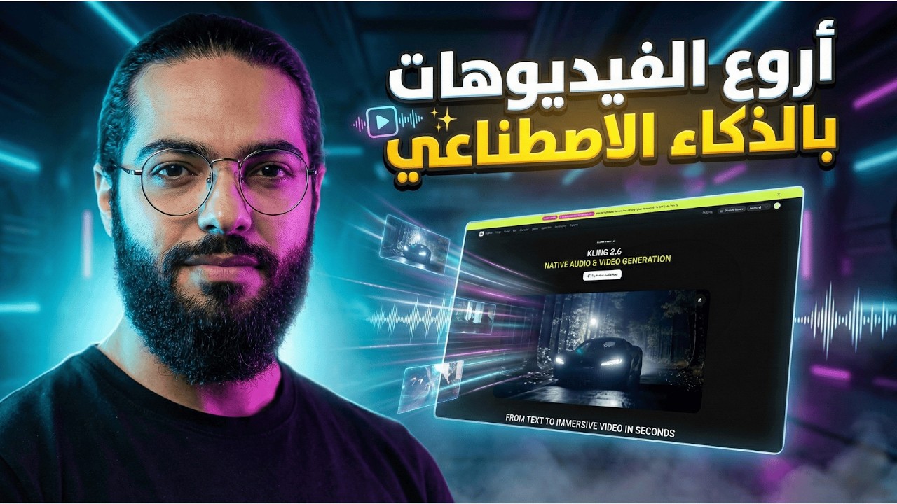 أروع فيديو صوت وصورة بالذكاء الاصطناعي 🤯🔥