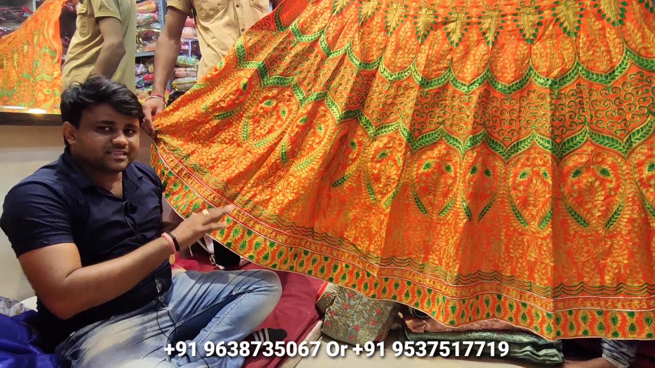 Sar Plus लोट के लहँगे सस्ते भाव मे,Garlish Lehenge,Bridal&Handwork Lehenge,Lehenga Shop