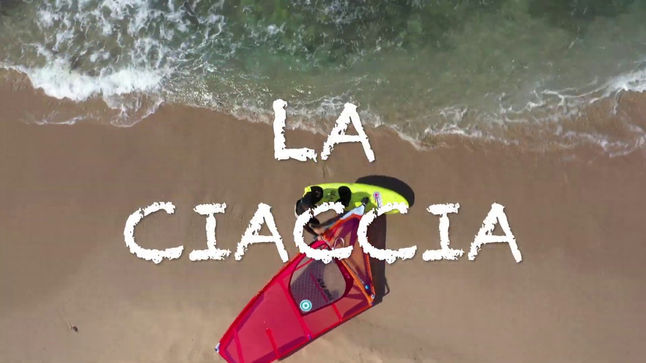 Windsurf Sardegna - La Ciaccia - Drone View 4k - SAR1111 Production