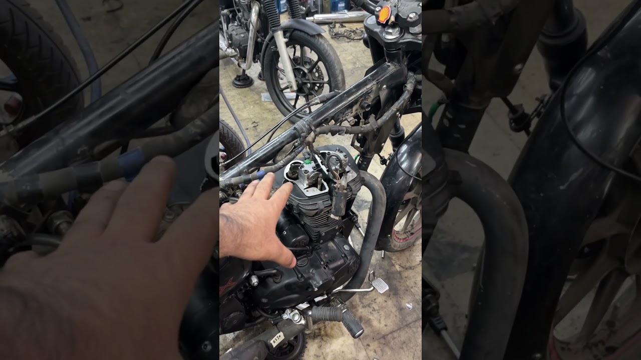 #ncrmotorcycles #bullet #mechanic #bikerepair #royalenfield #engine #sound #modified
