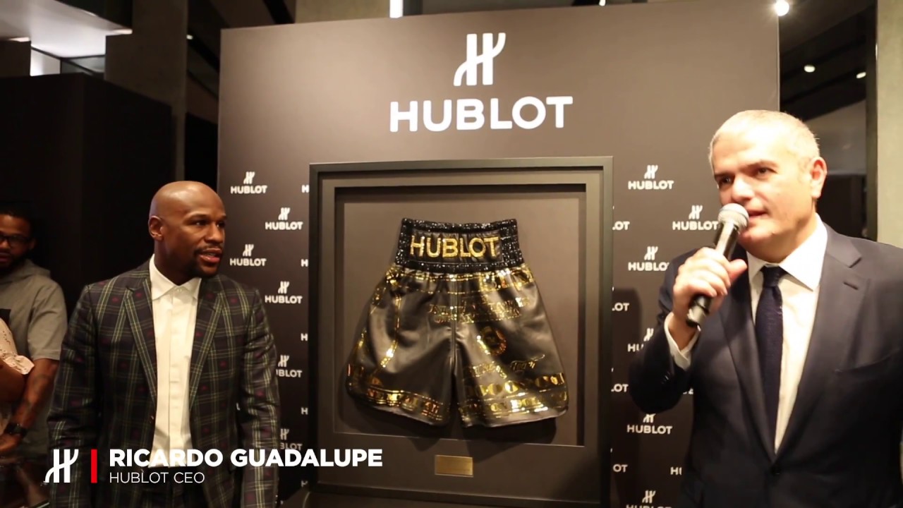 HUBLOT REVEALS THE BIG BANG UNICO TMT WITH FLOYD MAYWEATHER IN LAS VEGAS