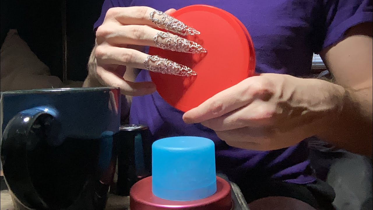 ASMR| Tapping with Fake Nails