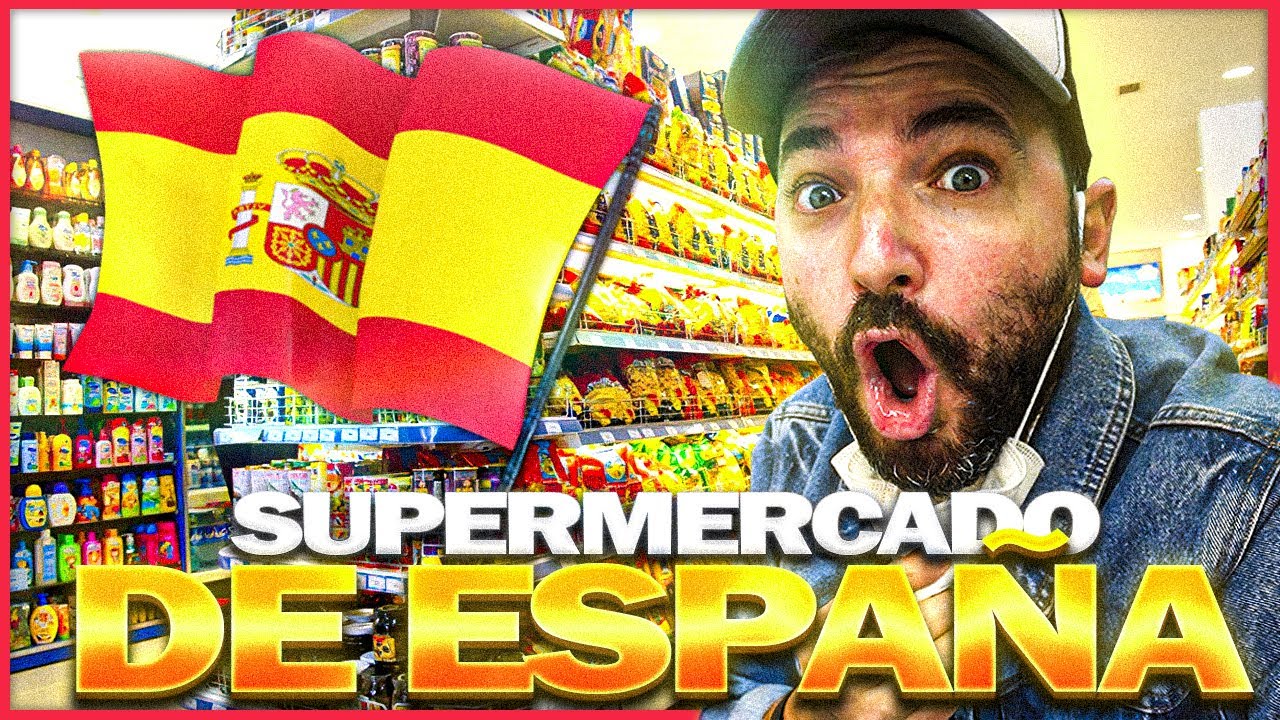 Visitando un supermercado en ESPA&Ntilde;A! - MADRID (ME ECHAN)