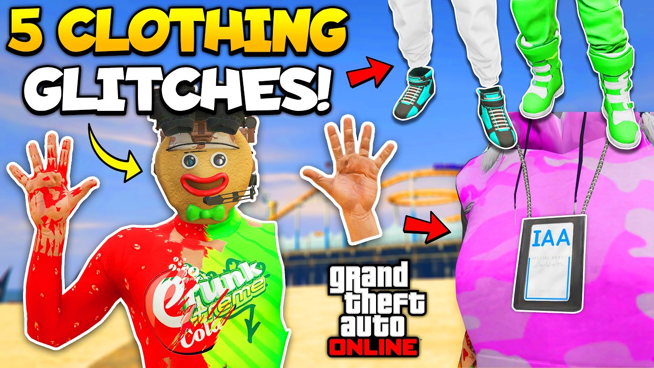 GTA 5 Top 5 SOLO Clothing Glitches AFTER PATCH 1.72! (Rare Mask, Badges & More!)