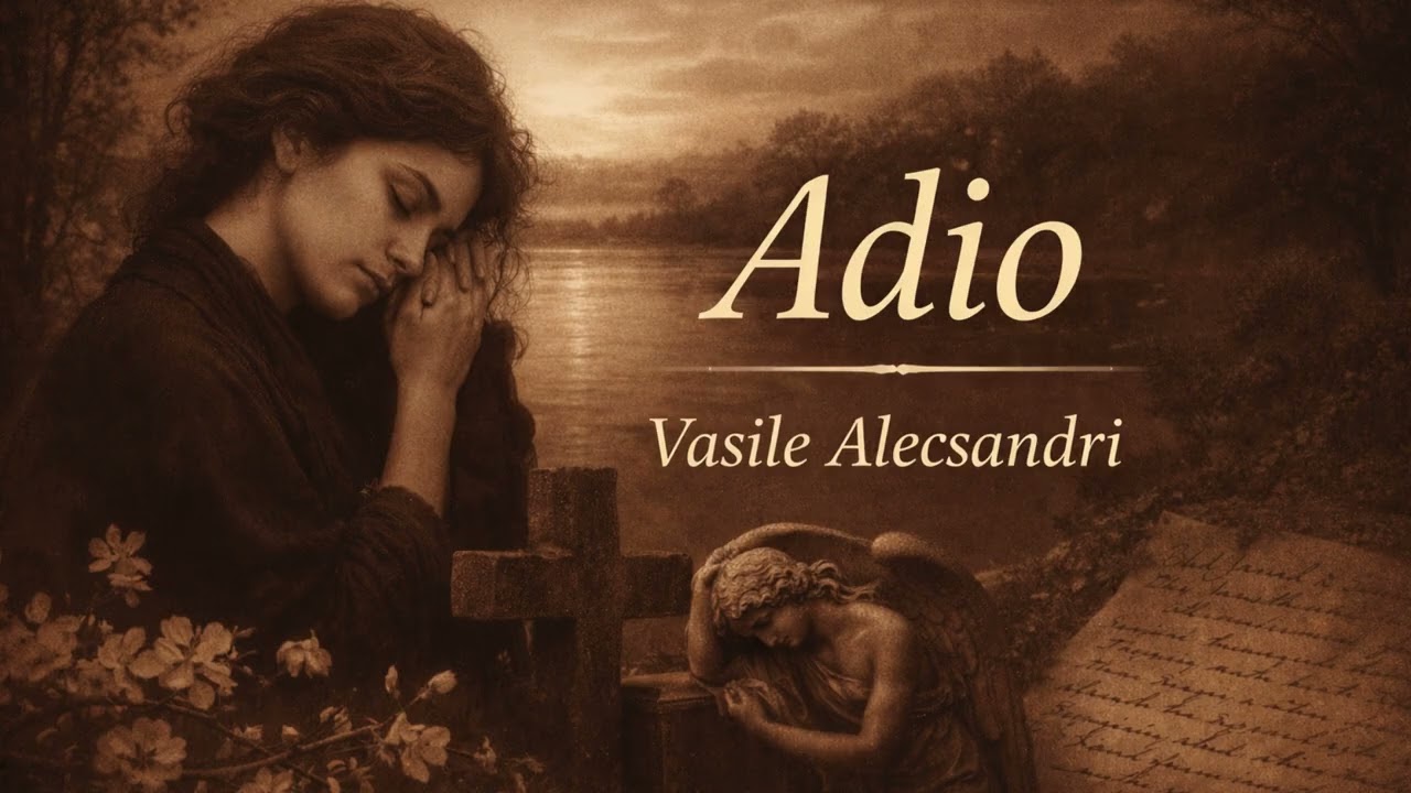 Adio – Vasile Alecsandri | poezie cântată
