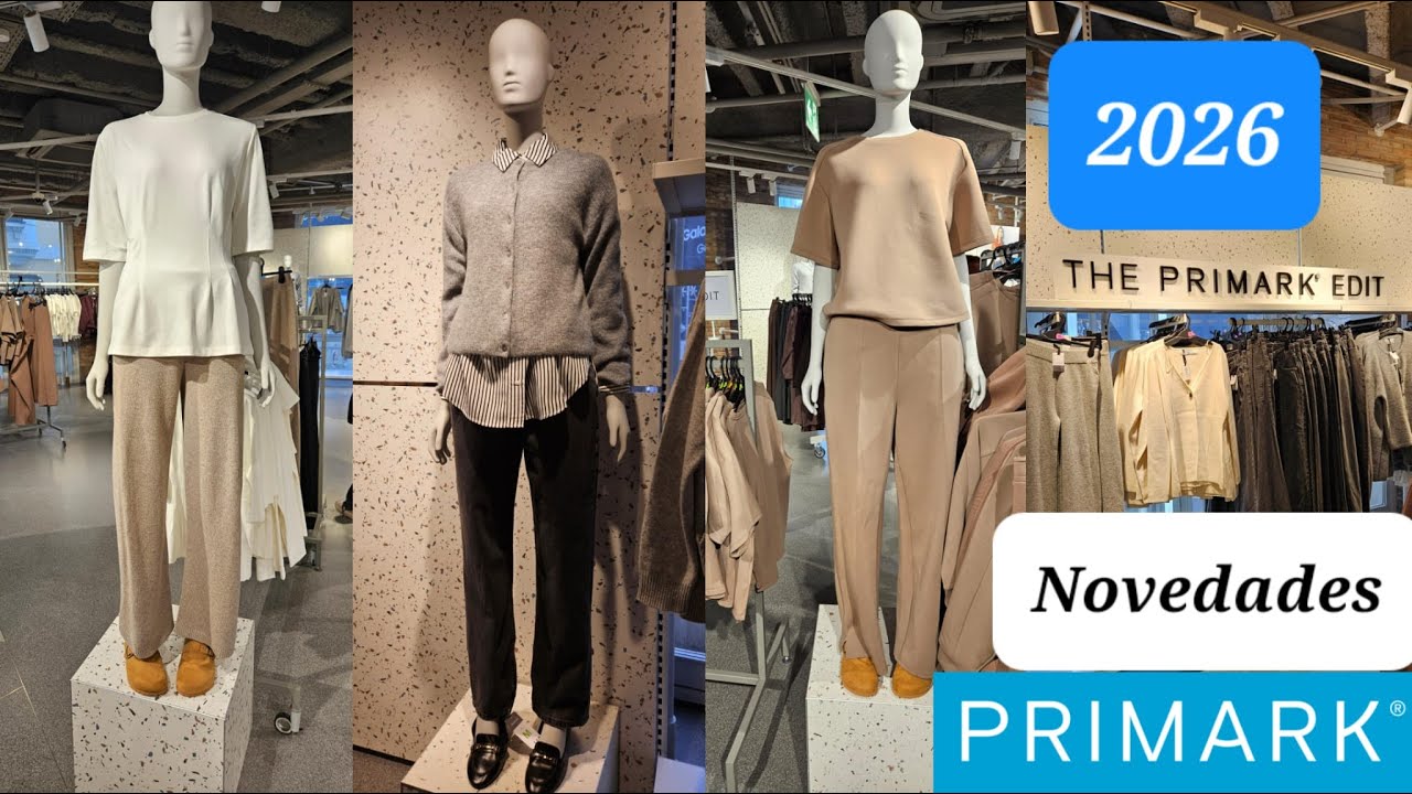 Primark Nueva Temporada Invierno 2026 Outfits Completos Básicos Tendencias Ropa Nueva Moda Low Cost