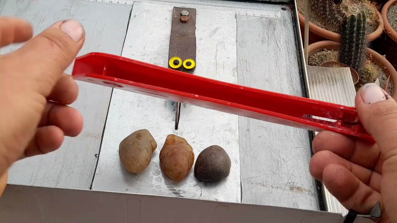 Steinsäge selber bauen und Mineralien aufsägen