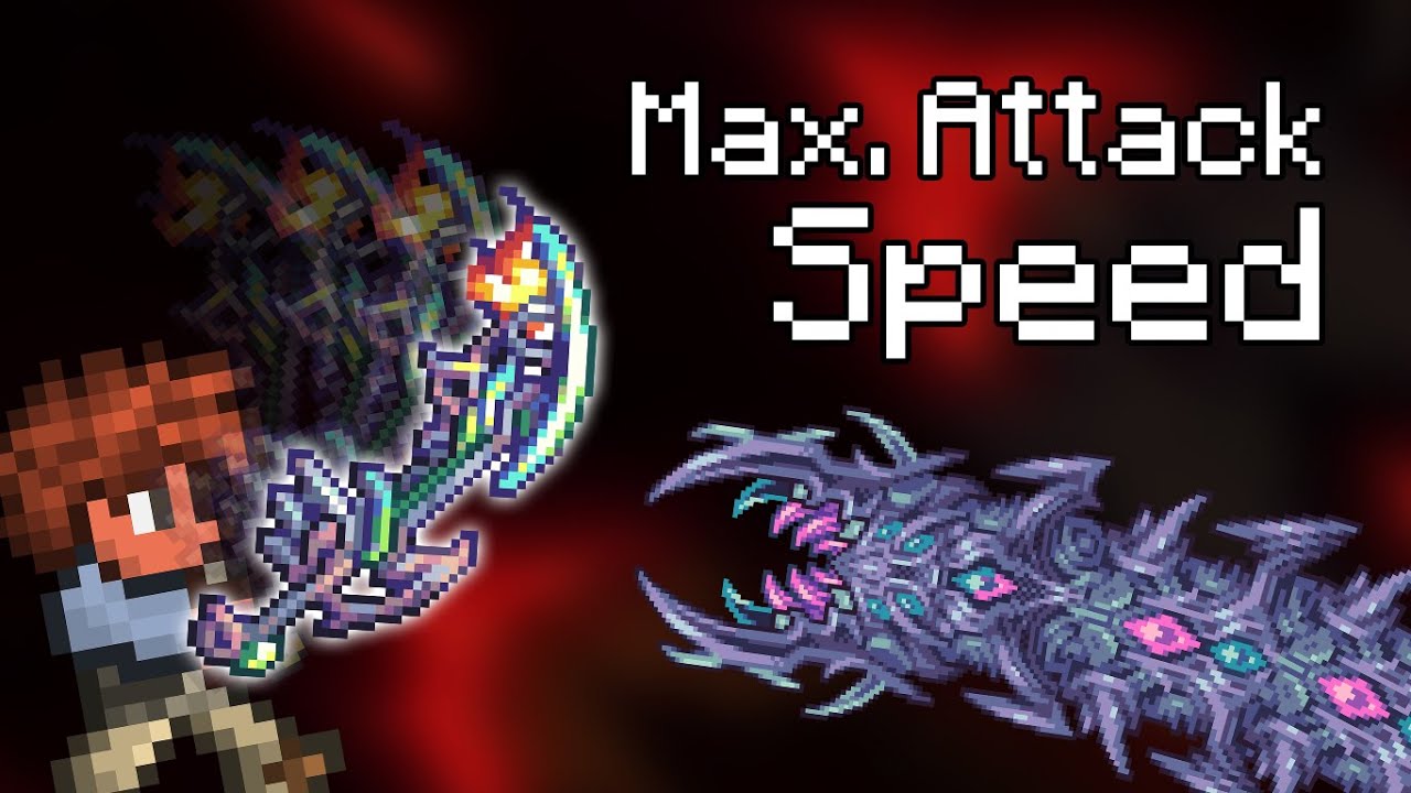 What's the Max. ATTACK SPEED can we get in Terraria Calamity Mod?