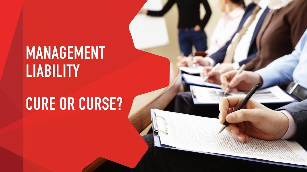 Management Liability, Cure or Curse? - 2015 Seminar Series