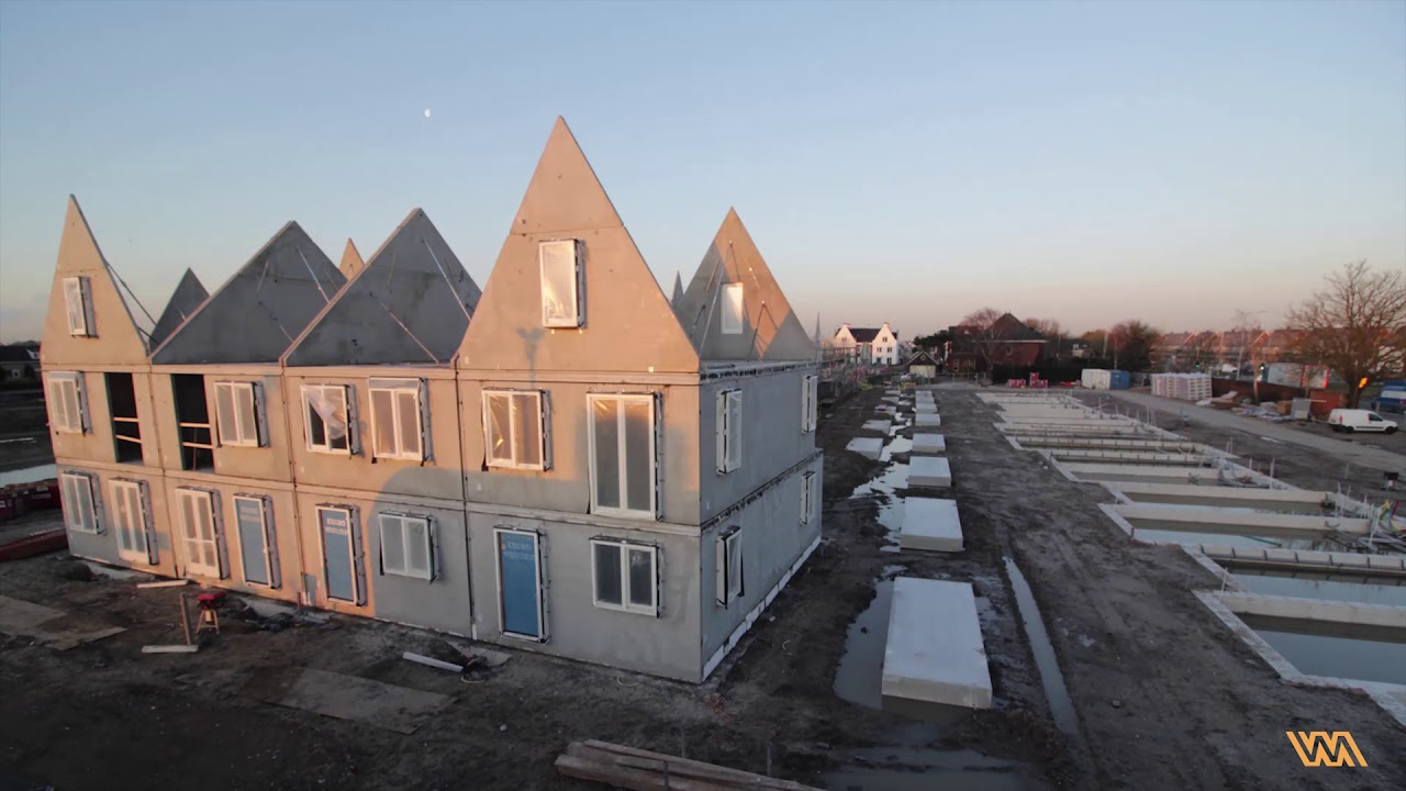 Prefab bouwsysteem in beeld