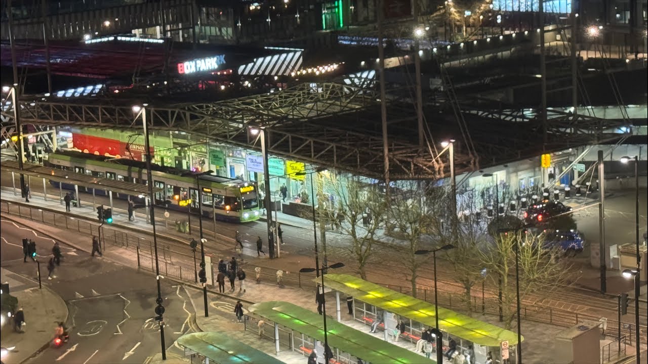 youknow what LET US SEE BUS STATION AT NIGHT