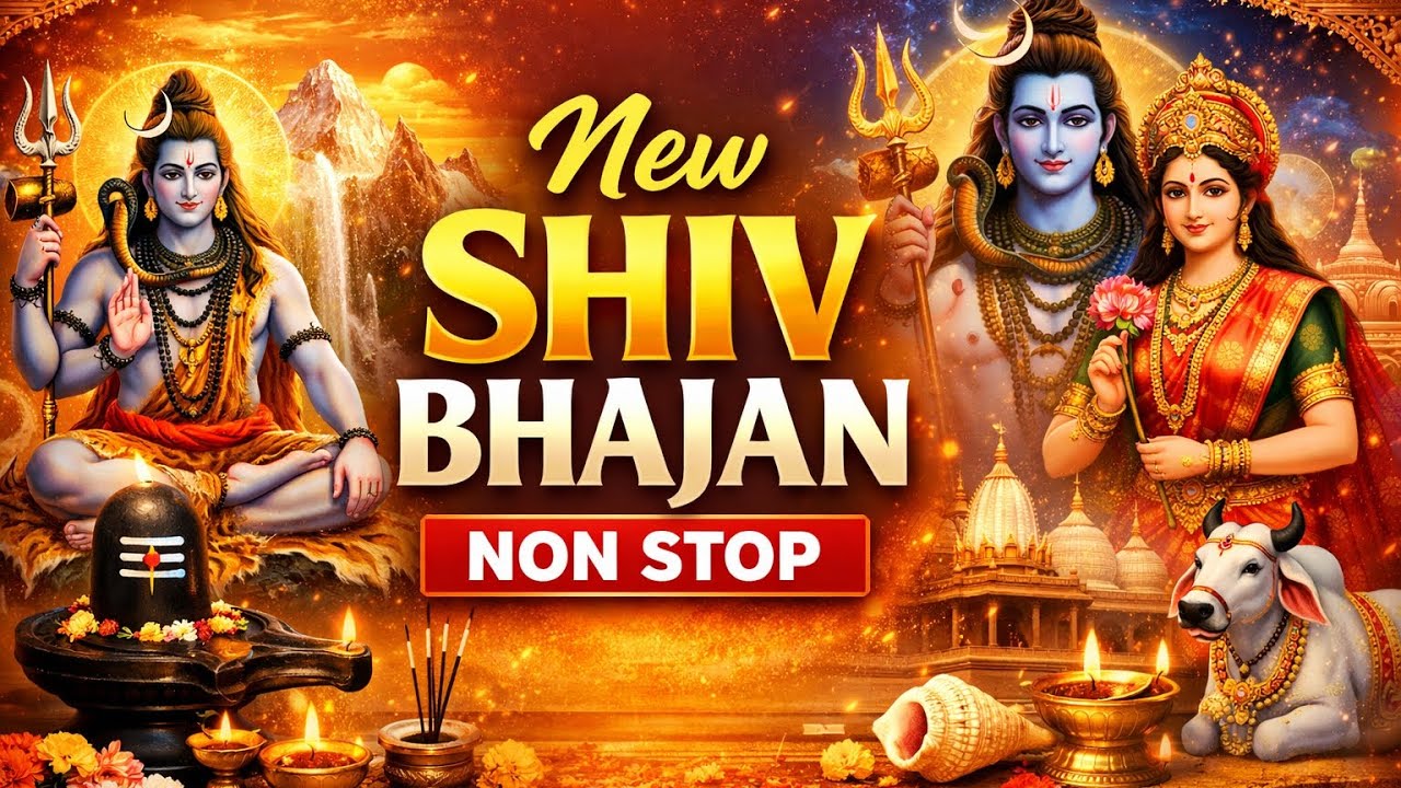 🔱 Shiv Bhajan Non Stop | हर हर महादेव | Nonstop Shiv Bhajan | Morning Bhajan | Mahadev Bhakti Song