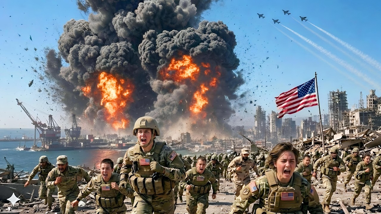DZIŚ, 8 czerwca! Gł&oacute;wne miasta zamieszkałe przez miliony personelu wojskowego USA zostają zniszczone