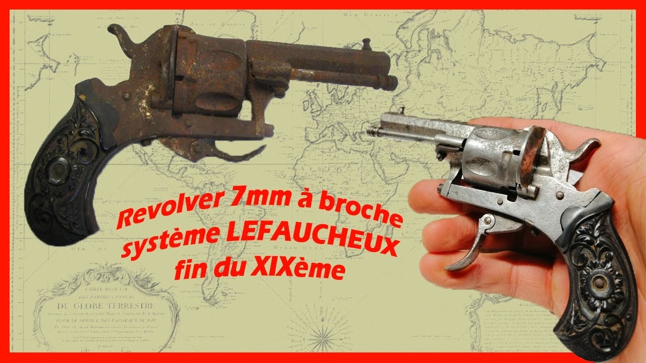 RESTAURATION D'UN REVOLVER LEFAUCHEUX ANNÉES 1860