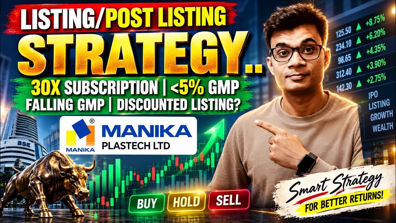 Manika Plastech IPO Listing Day Strategy