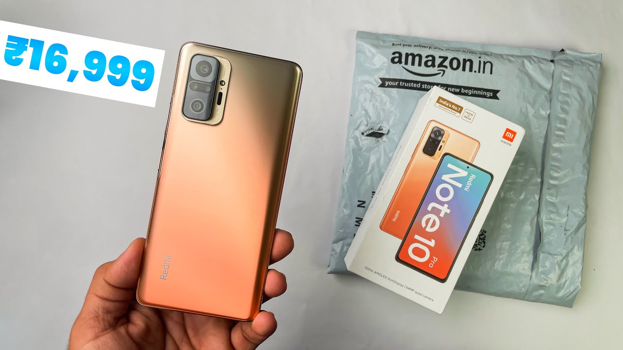 Redmi Note 10 Pro Unboxing - is it better than Pro Max?? | Finally Amazon Sale Unit