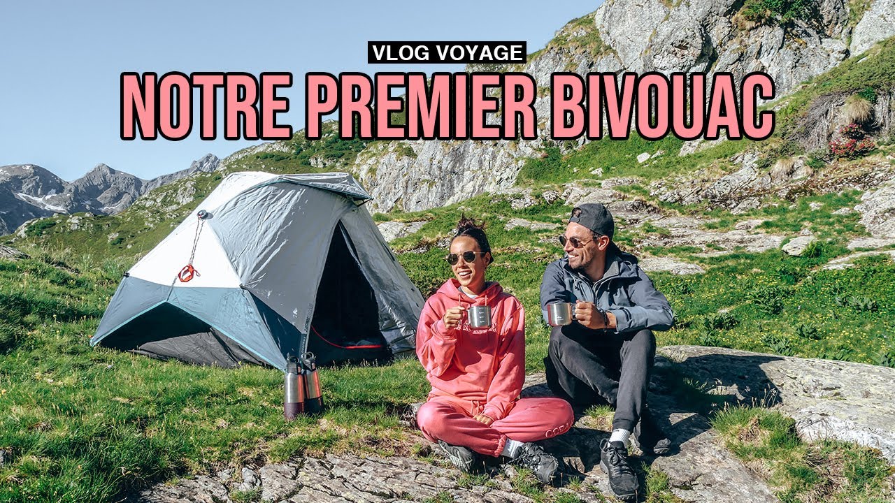 Notre premier BIVOUAC en autonomie et en France (vlog voyage)