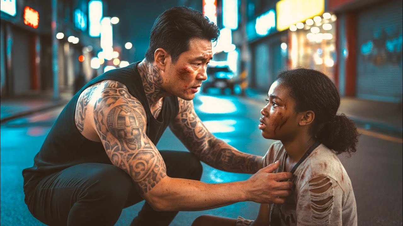 Korean Mafia Boss Finds Out The Black Girl He Saved is His Daughter.#bupstories #oldwest #kdrama 