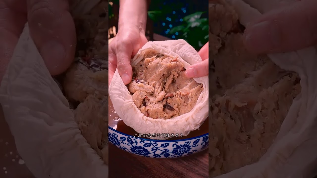 025 The autumn pear paste made in this way is really less than ten bowls of steamed pears than a sma