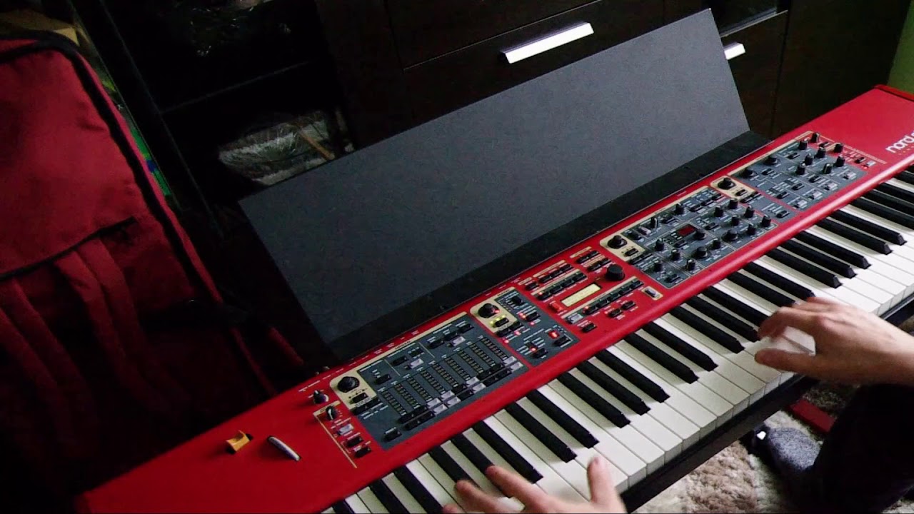 Clavia Nord Stage 2 - A Beautiful Mind - Piano Instrumental