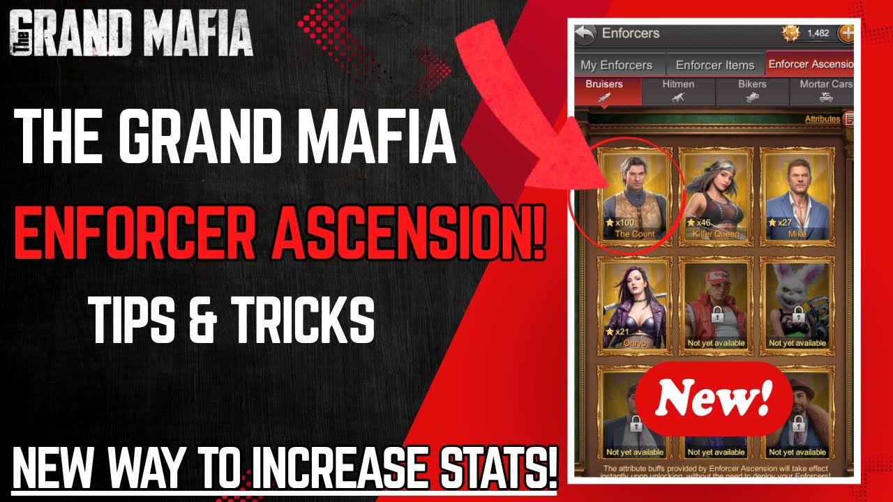 NOWA funkcja Enforcer Ascension w The Grand Mafia! ZMIENIA GRĘ!