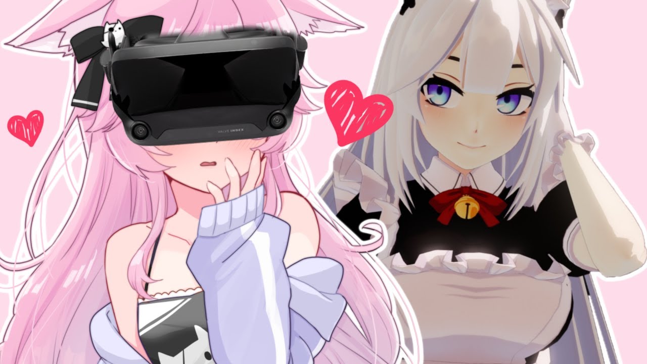 Nyanners tries VR games & watches a movie with Veibae