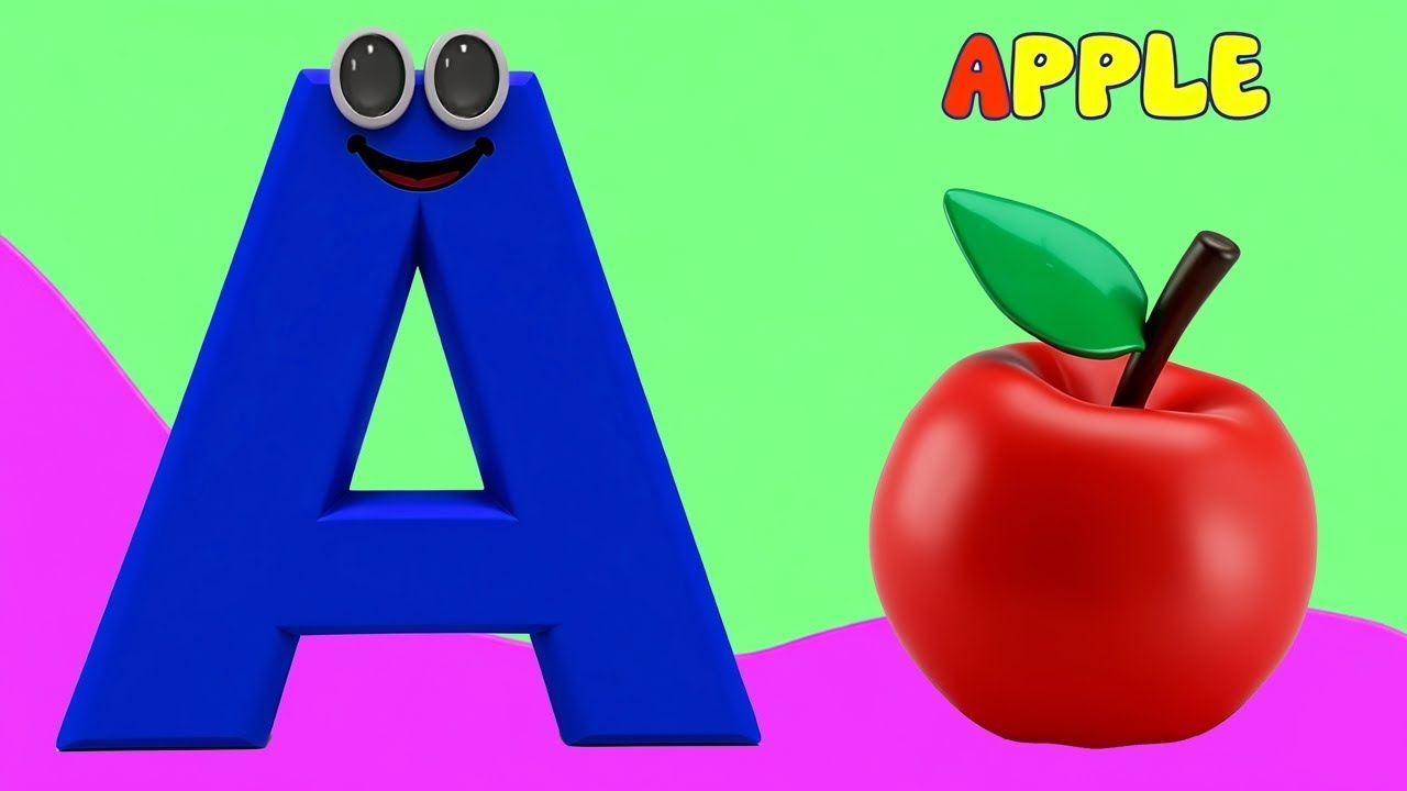 Learn ABC Phonics | Toddler Alphabet Song | A for Apple Nursery Rhyme