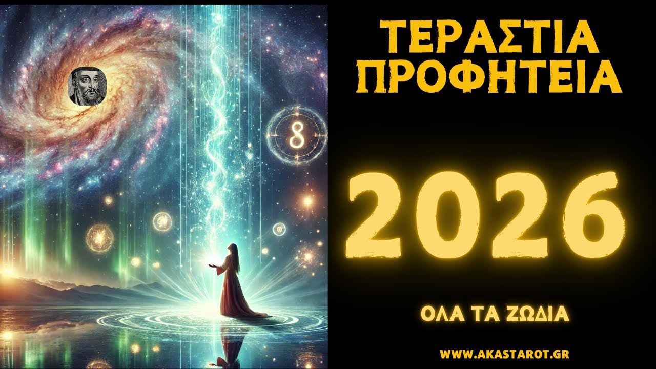 &Tau;&Iota; &Epsilon;&Rho;&Chi;&Epsilon;&Tau;&Alpha;&Iota; &tau;&omicron; 2026 🔮&Tau;&Epsilon;&Rho;&Alpha;&Sigma;&Tau;&Iota;&Alpha; &Pi;&Rho;&Omicron;&Phi;&Eta;&Tau;&Epsilon;&Iota;&Alpha; &gamma;&iota;&alpha; &Omicron;&Lambda;&Alpha; &tau;&alpha; &Zeta;&Omega;&Delta;&Iota;&Alpha;