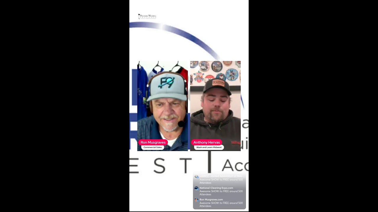 Pressure Washing Show Florida & Chicago  📱