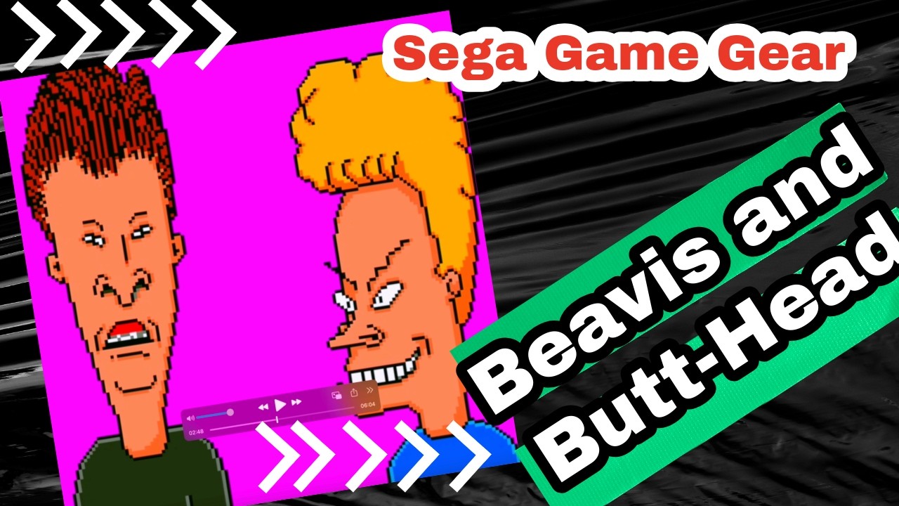 Beavis and Butt-head for Sega Game Gear ( Beavis & Butthead , MTV , Portable , Handheld)