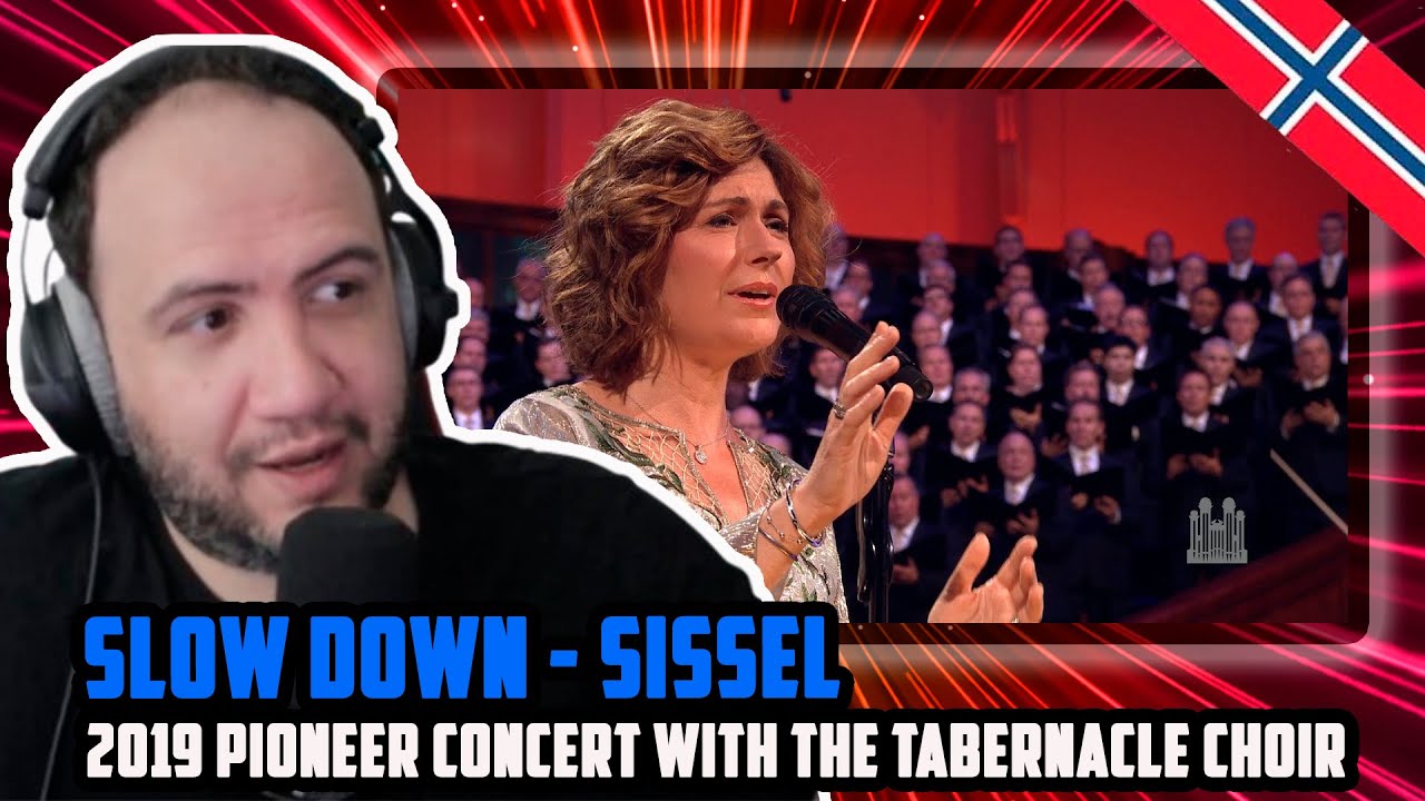 🇳🇴 Slow Down - Sissel (2019 Pioneer Concert with The Tabernacle Choir)  TEACHER PAUL REACTS NORGE