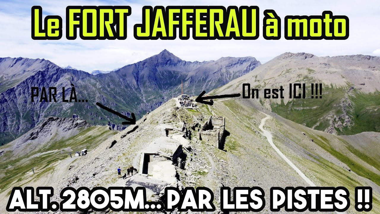Ténéré 700 à l'épreuve au Fort JAFFERAU sur piste ROUGE | Les Alpes à moto en off road