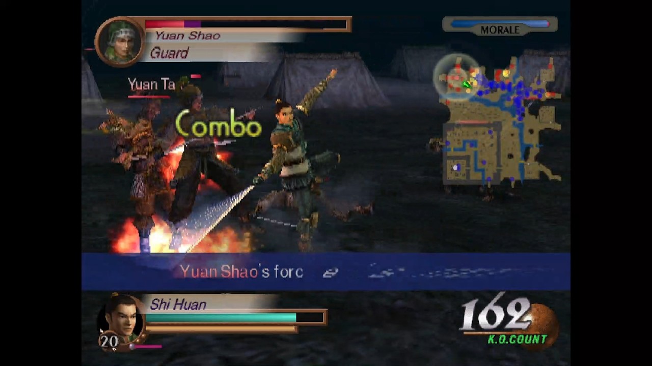 Dynasty Warriors 3 Mod - NPC Shi Huan Gameplay