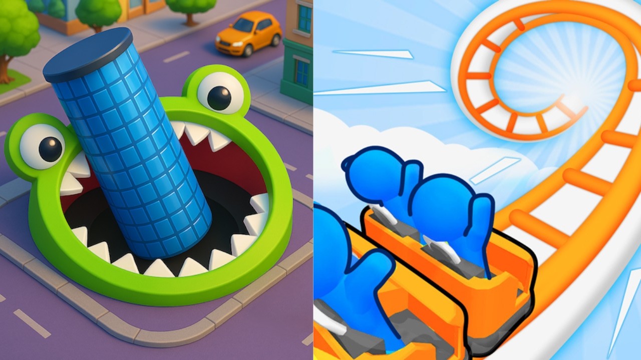 Hole io vs Runner Coaster 🔥 MAX LEVELS UNLOCKED! (2026 Update)