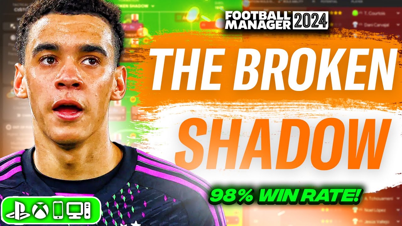 The BROKEN Shadow FM24 Tactic! (98% Win Rate) | Best FM24 Tactics