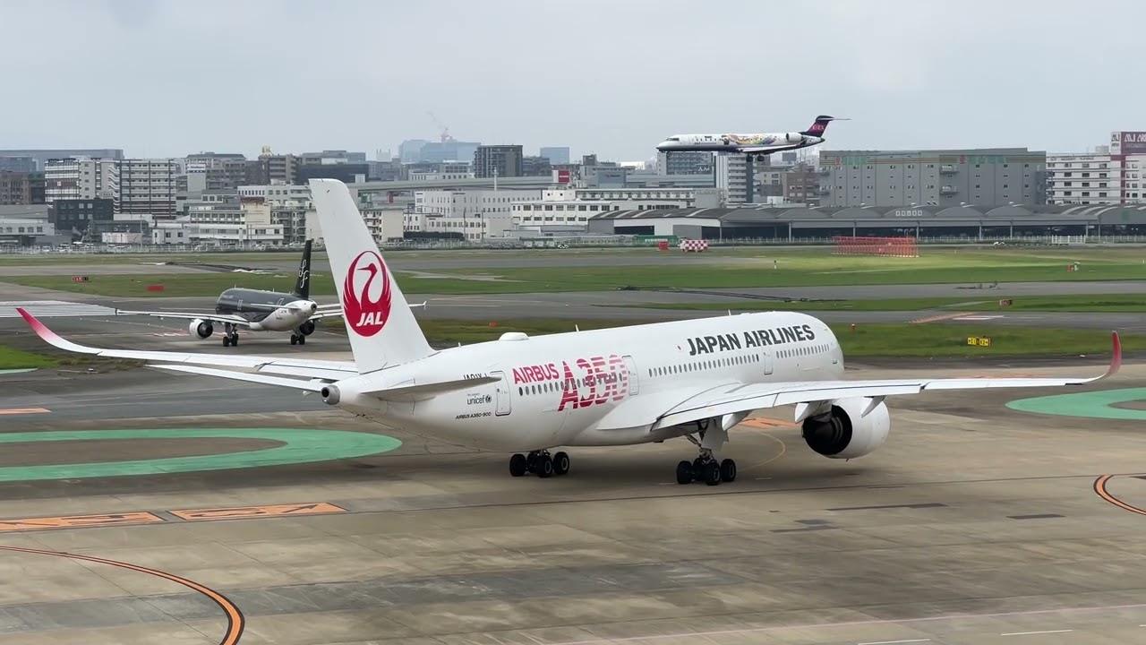 【初号機塗装よさらば】A350-900 JA01XJを撮ってきたよ