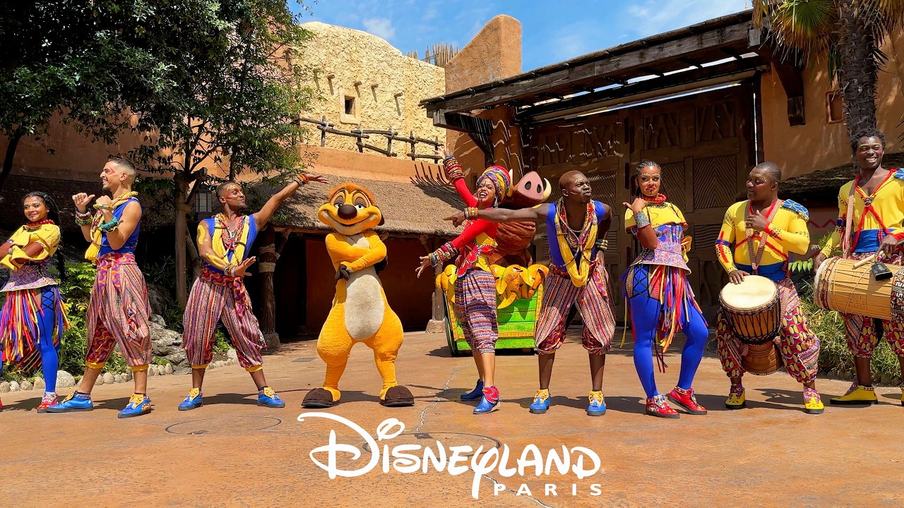 Timon’s Matadance Disney Music Festival 2025 - Disneyland Park | Disneyland Paris Full Show 4K