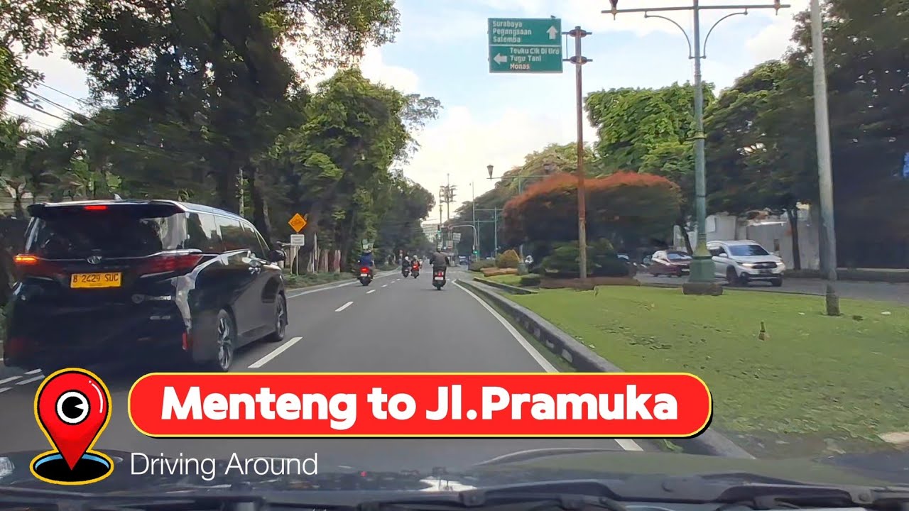 Driving Around - Dari Menteng sampai Jalan Pramuka Jakarta Pusat