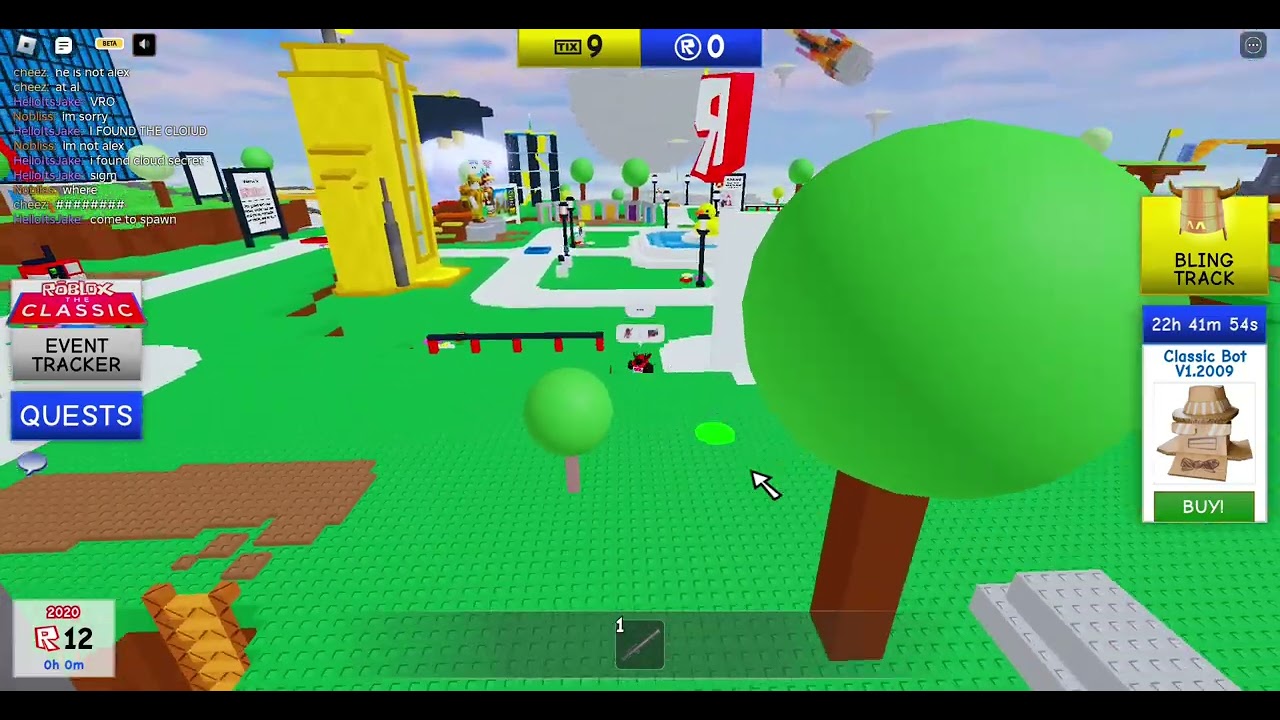 How To Find CLOUD SECRET (ROBLOX CLASSIC EVENT)