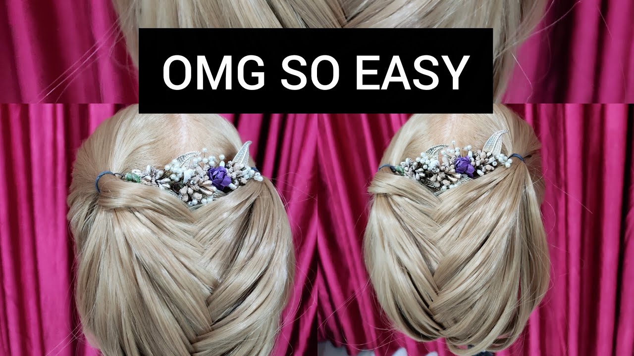 Easy party hair do 