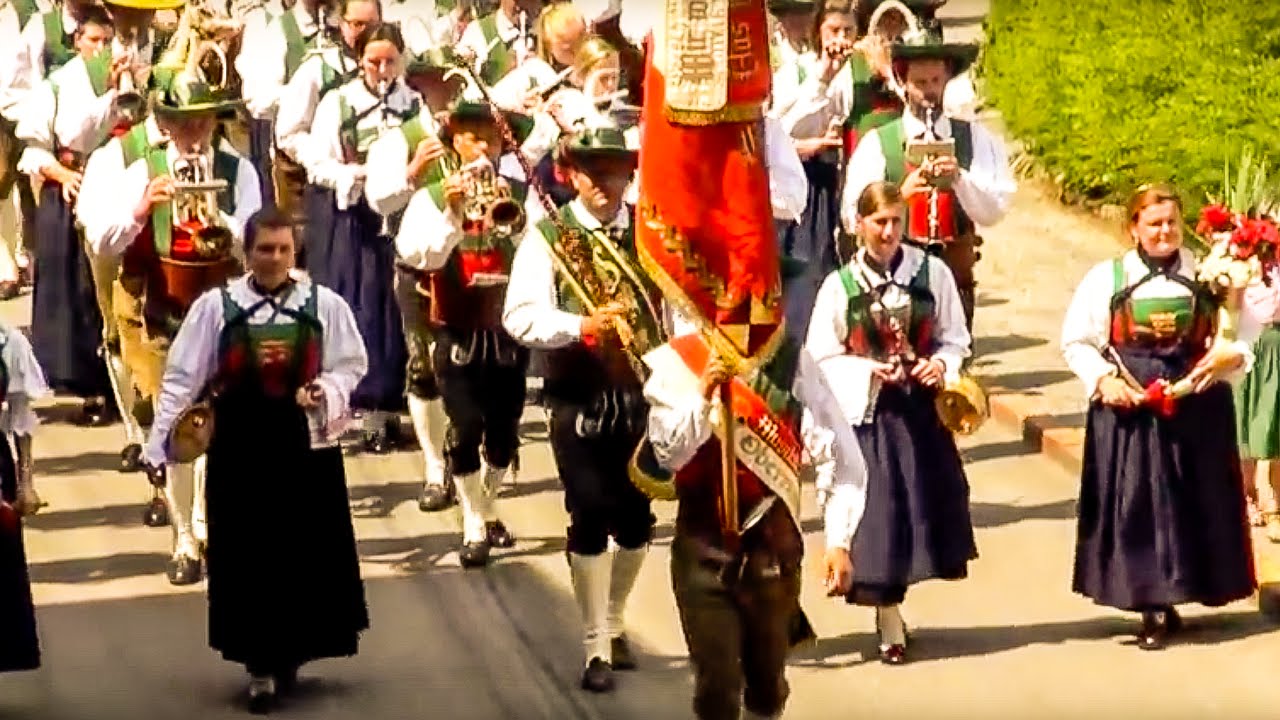 60 Jahre Musikkapelle Oberrasen 2013 - Festumzug
