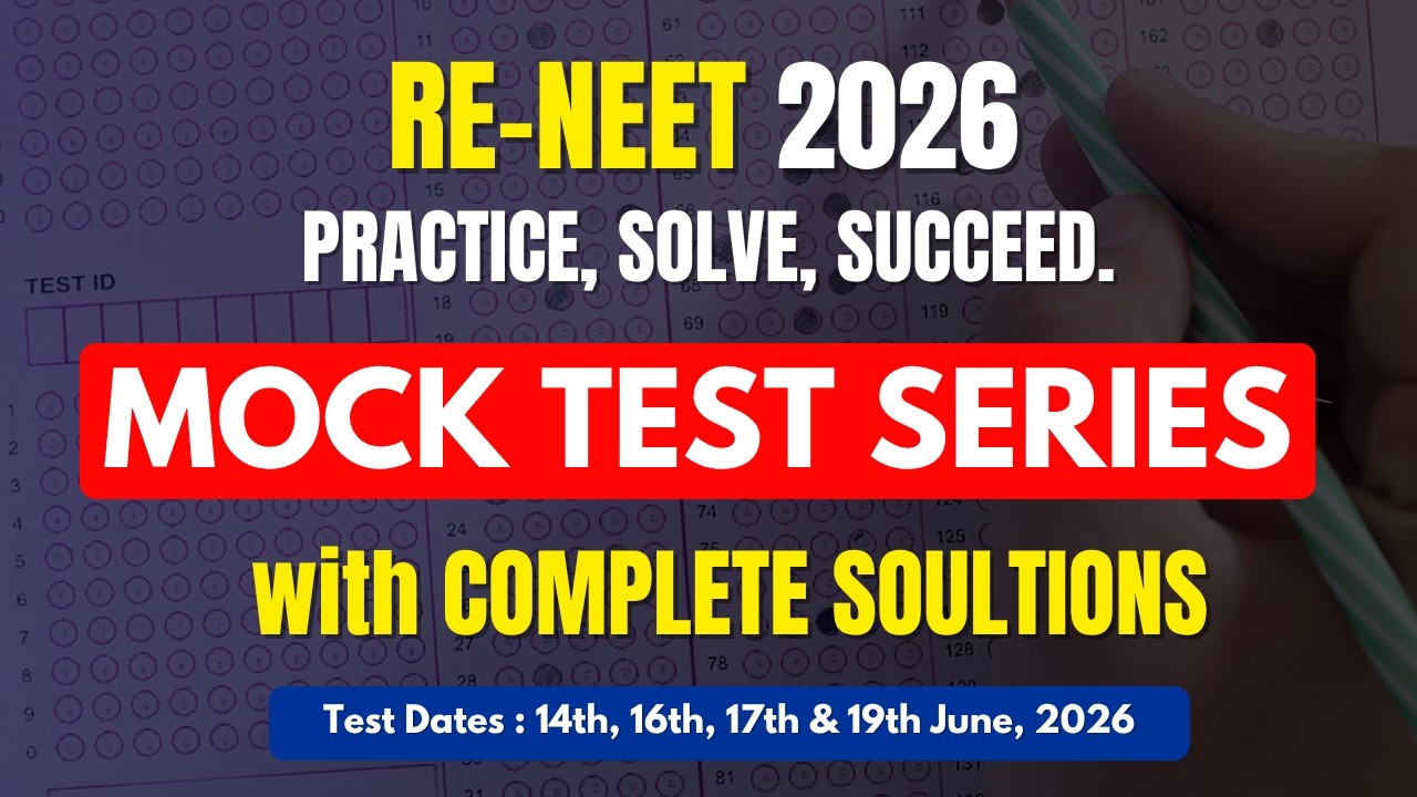 RE-NEET 2026 Mock Test Series | Complete Solutions & YouTube Discussions | Helix Institute