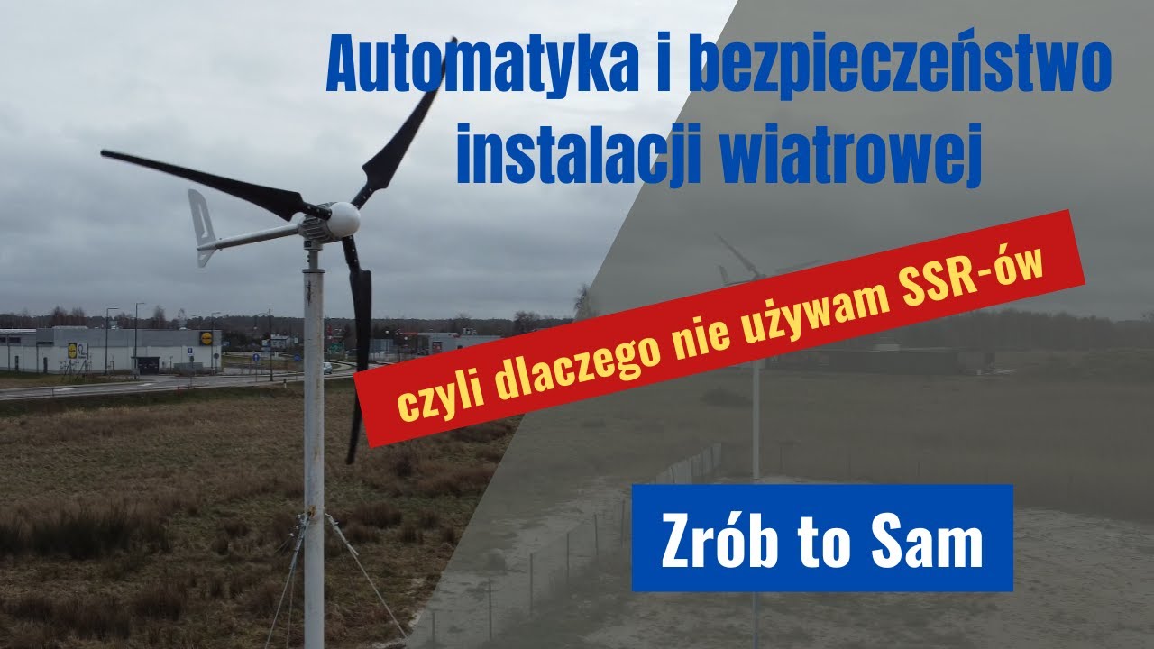 Automatyka i bezpieczeństwo małej instalacji wiatrowej