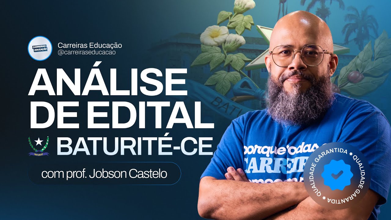Análise de Edital Baturité-CE 2026 | Carreiras Educação